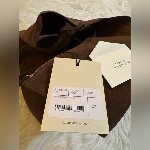 Studio Nicholson Doublet Suede Bag Cocoa - Picture 11 of 12